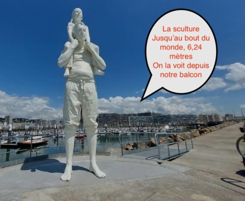לה האברה Le Cocon De Jade, La Mer A Perte De Vue מראה חיצוני תמונה
